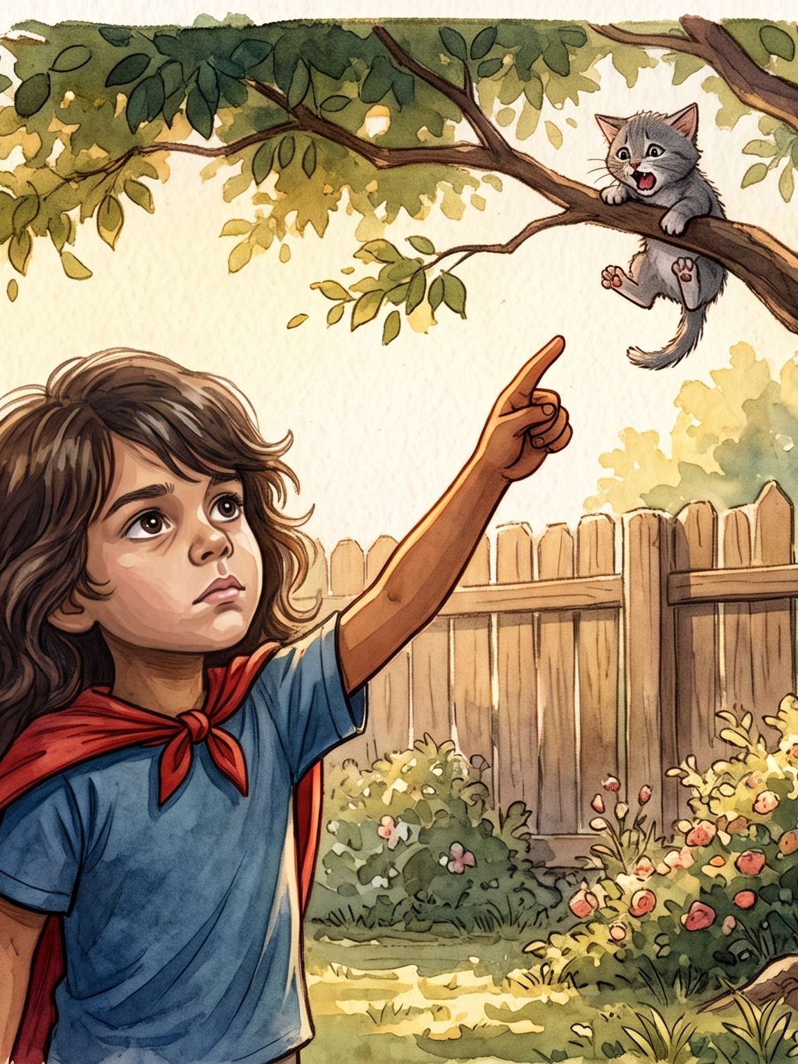 Extrait de "Milo et le chaton du voisin"