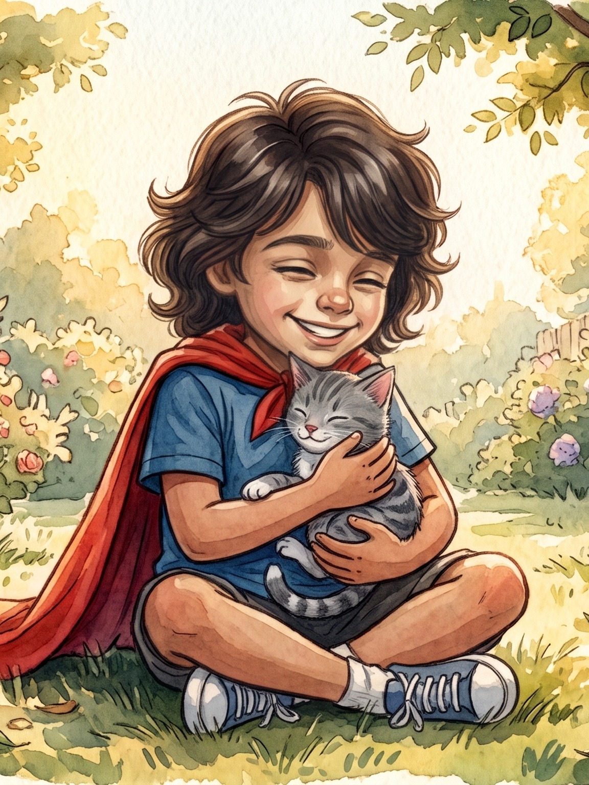Extrait de "Milo et le chaton du voisin"